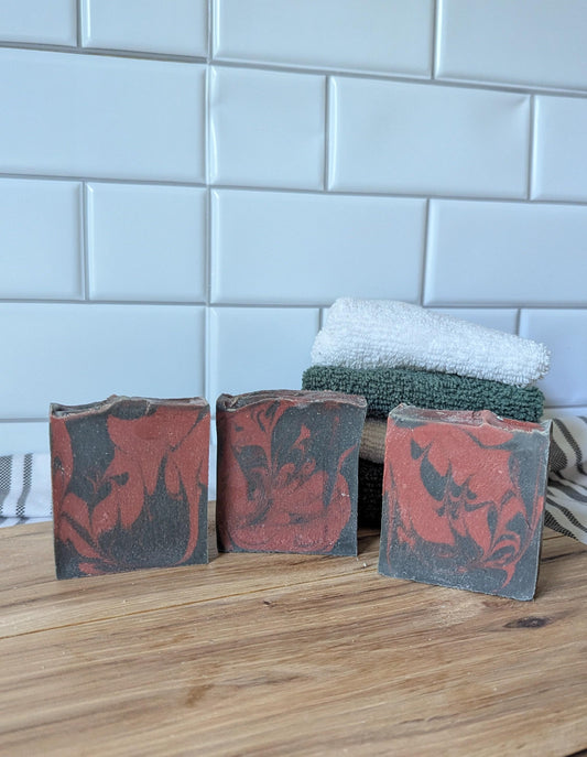 Cherry Charcoal Soap