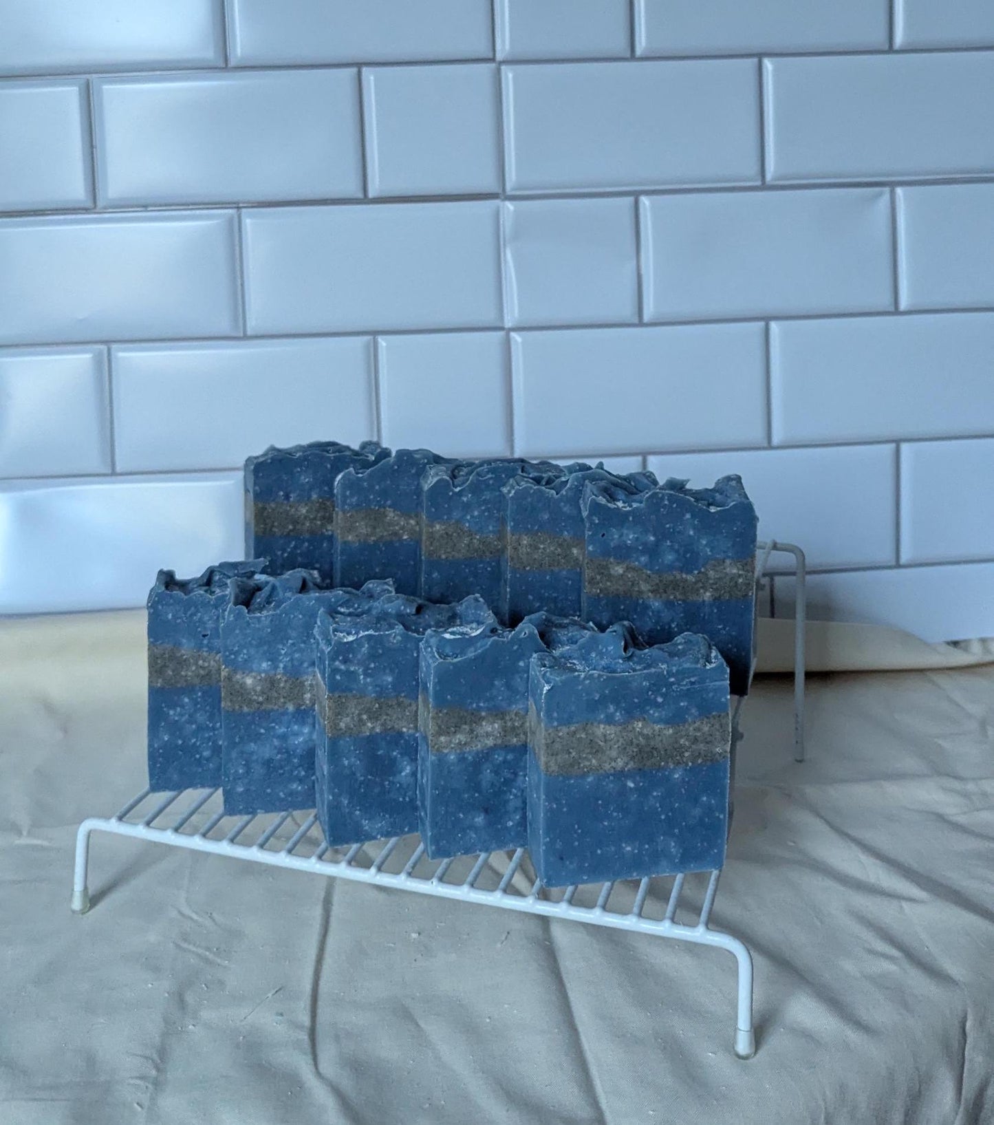 Midnight Flurry Salt Scrub Bar