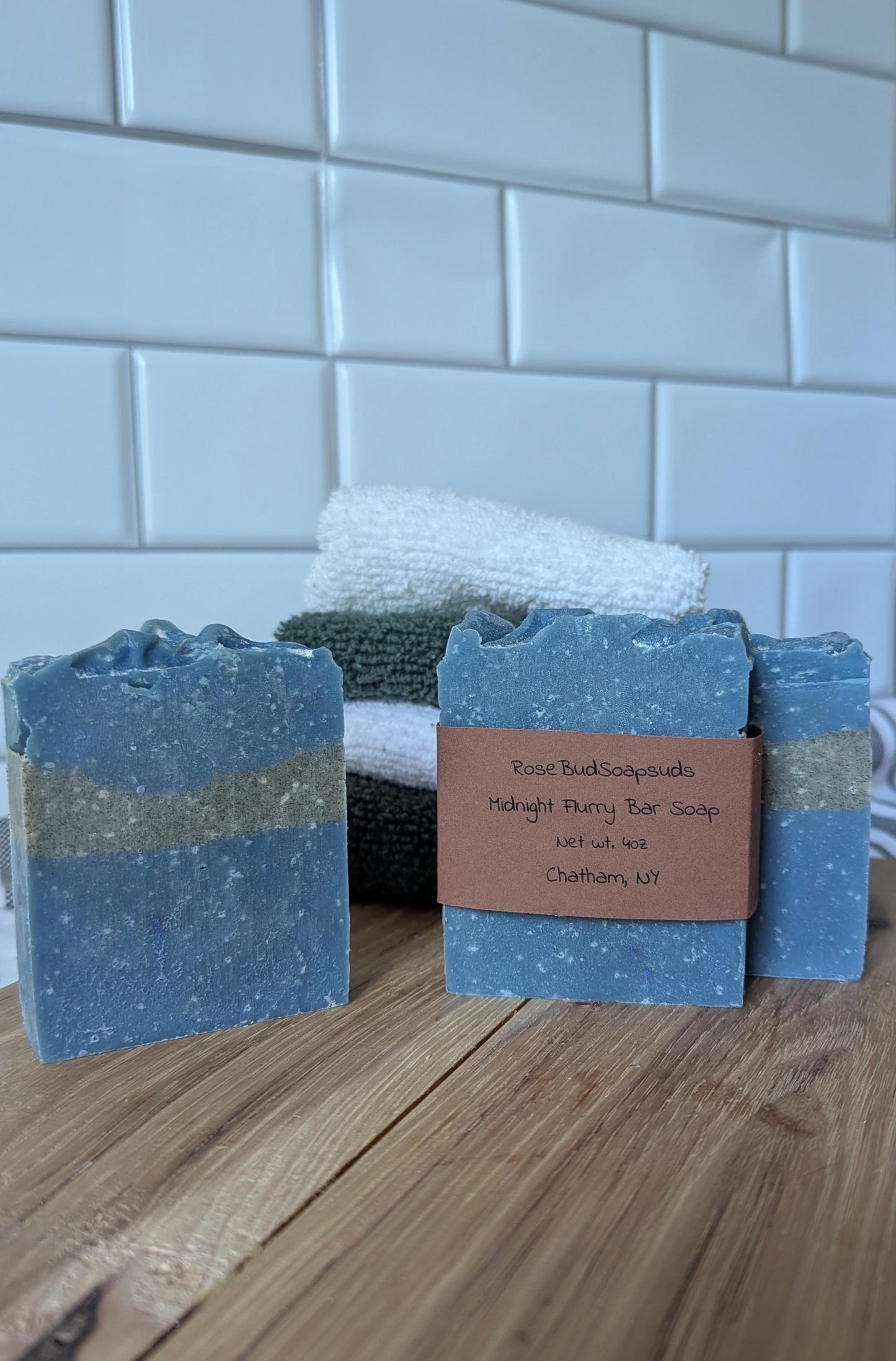 Midnight Flurry Salt Scrub Bar