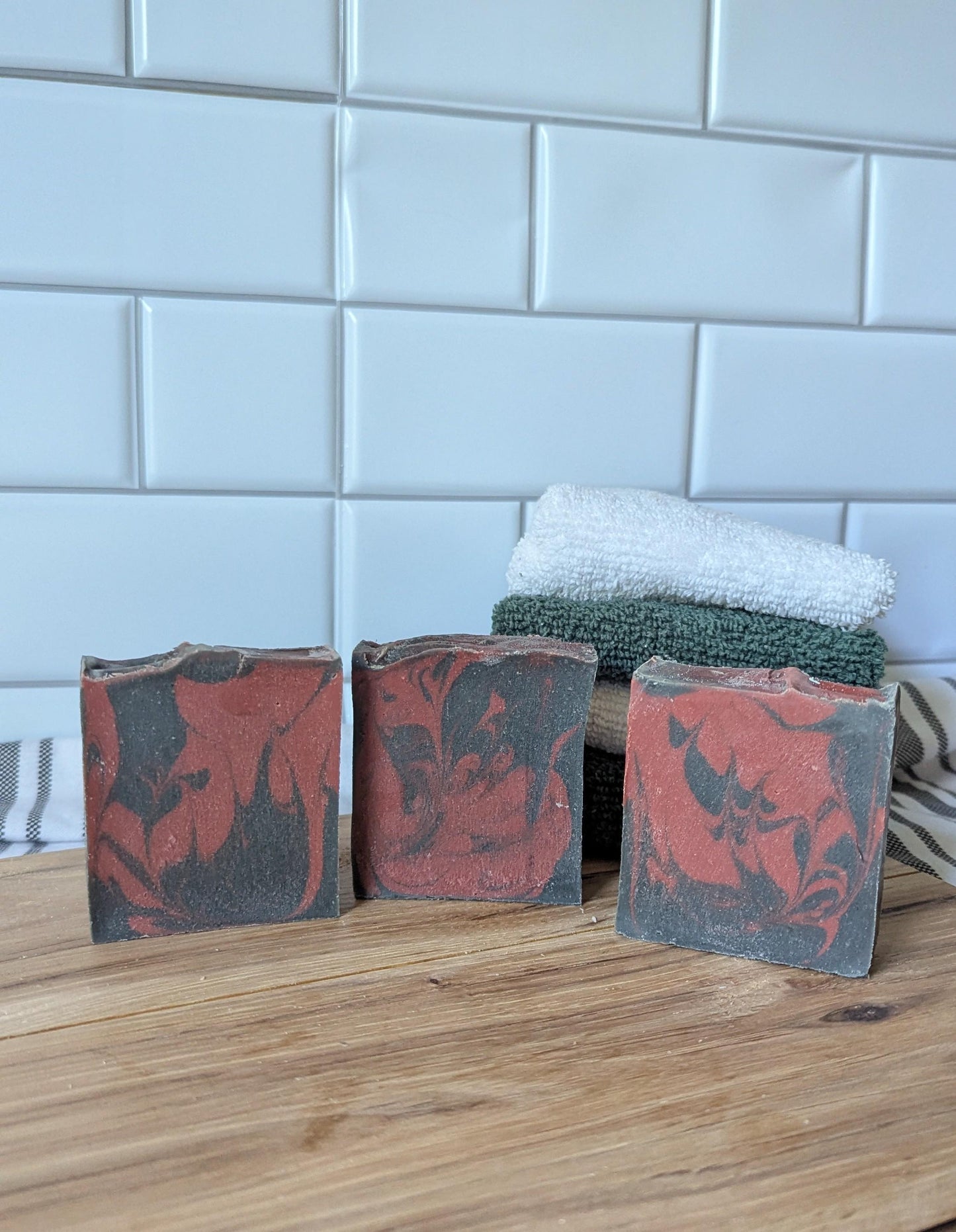 Cherry Charcoal Soap