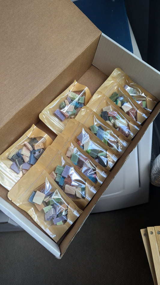 Single Use mini soaps - Travel, camping, personal soap